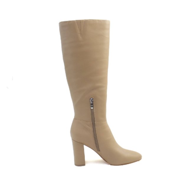 Marc Fisher Zimra Leather Boot in Camel - Picture 3 of 11